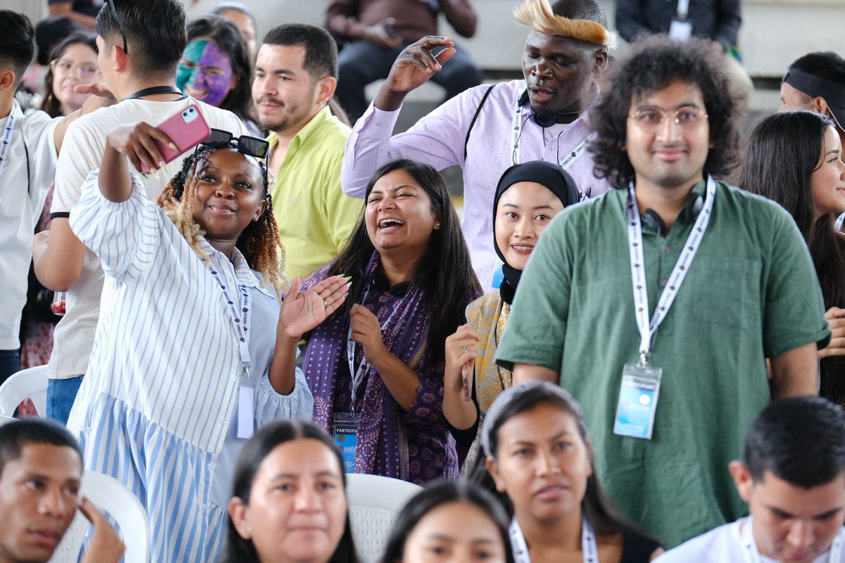 📸 ¡Ya está disponible el álbum del Preforo #GLFY2025! Revive en imágenes la fuerza y alegría de las juventudes que se encontraron en #Ocaña para defender la tierra🌱🌍 Cada foto refleja su compromiso por la justicia y el territorio. 
👉 flic.kr/s/aHBqjCiFCz

✨#GLF2025