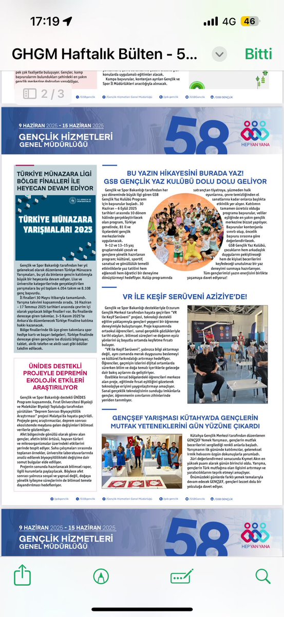 📍 Erzurum Gençlik Merkezi
🥽 VR ile Keşif Serüveni Türkiye Gündeminde!

Gençlik Hizmetleri Genel Müdürlüğümüzün haftalık bülteninde yer alan projemizle, gençleri teknolojiyle buluşturmanın gururunu yaşıyoruz. 🙌
Bu güzel yolculuğun ülke çapında yankı bulması bizleri mutlu etti!