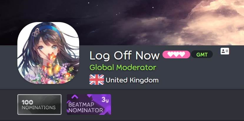 ran out of content so i became a member of the gmt