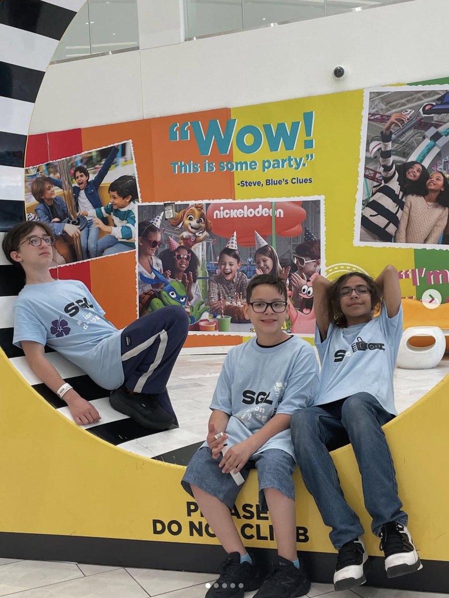 Students had an awesome time at Nickelodeon Theme Park <a href="/americandream/">American Dream</a>.  Thank you Colonial Capital Tours for working out the logistics.