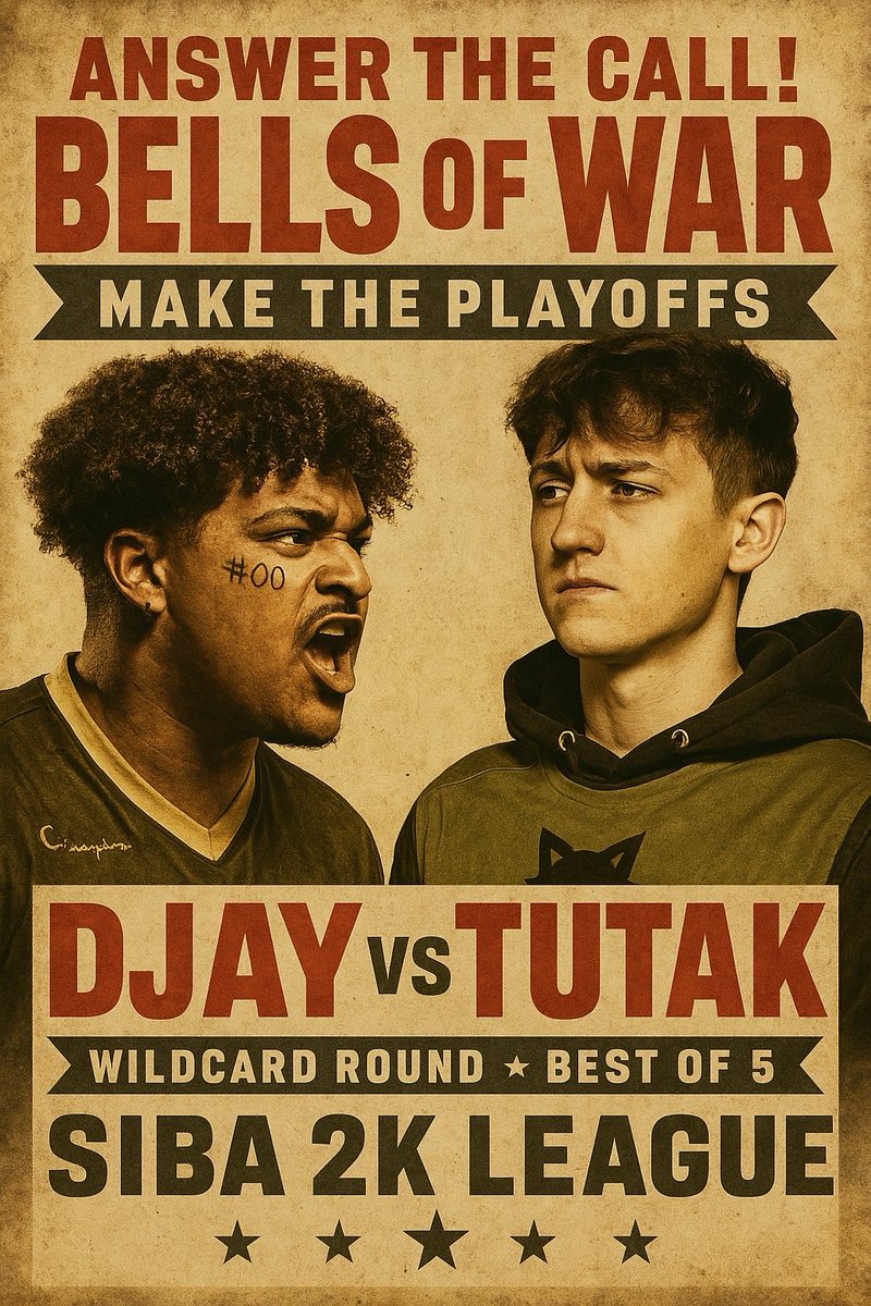 Ironman (@ironmansiba) on Twitter photo Projected to win 7 games and now we’re here. We take on <a href="/BellsOfWar_SOE/">🅱️ELLS OF WAR</a> on Sunday in 1st round of the playoffs
<a href="/SIBA_TODAY/">SIBA TODAY</a> <a href="/StatenIsland2K/">Staten Island Basketball Association (SIBA)</a> Projected to win 7 games and now we’re here. We take on <a href="/BellsOfWar_SOE/">🅱️ELLS OF WAR</a> on Sunday in 1st round of the playoffs
<a href="/SIBA_TODAY/">SIBA TODAY</a> <a href="/StatenIsland2K/">Staten Island Basketball Association (SIBA)</a>