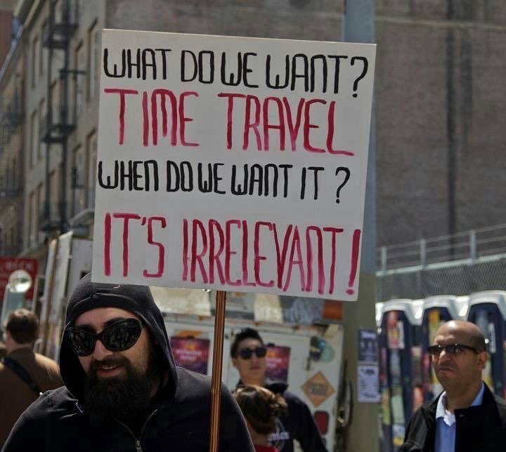 If you’re gonna demonstrate?
Make it worth the time 
Best protest ever 🎶🕺😂