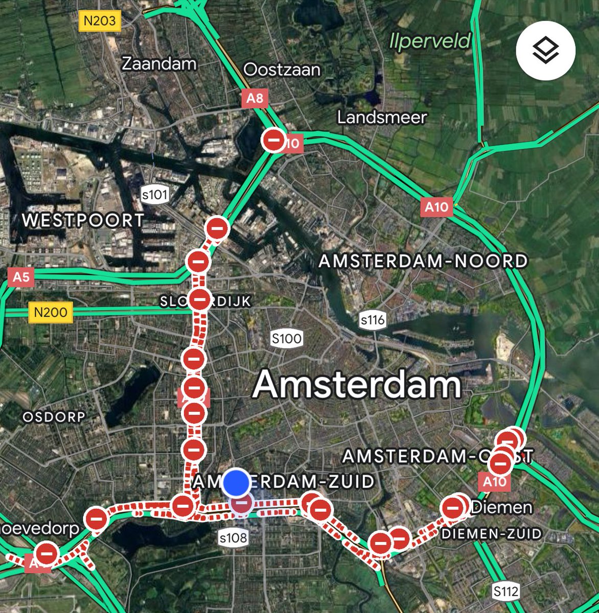 Here we go! #opdering #operationringroad #amsterdam750