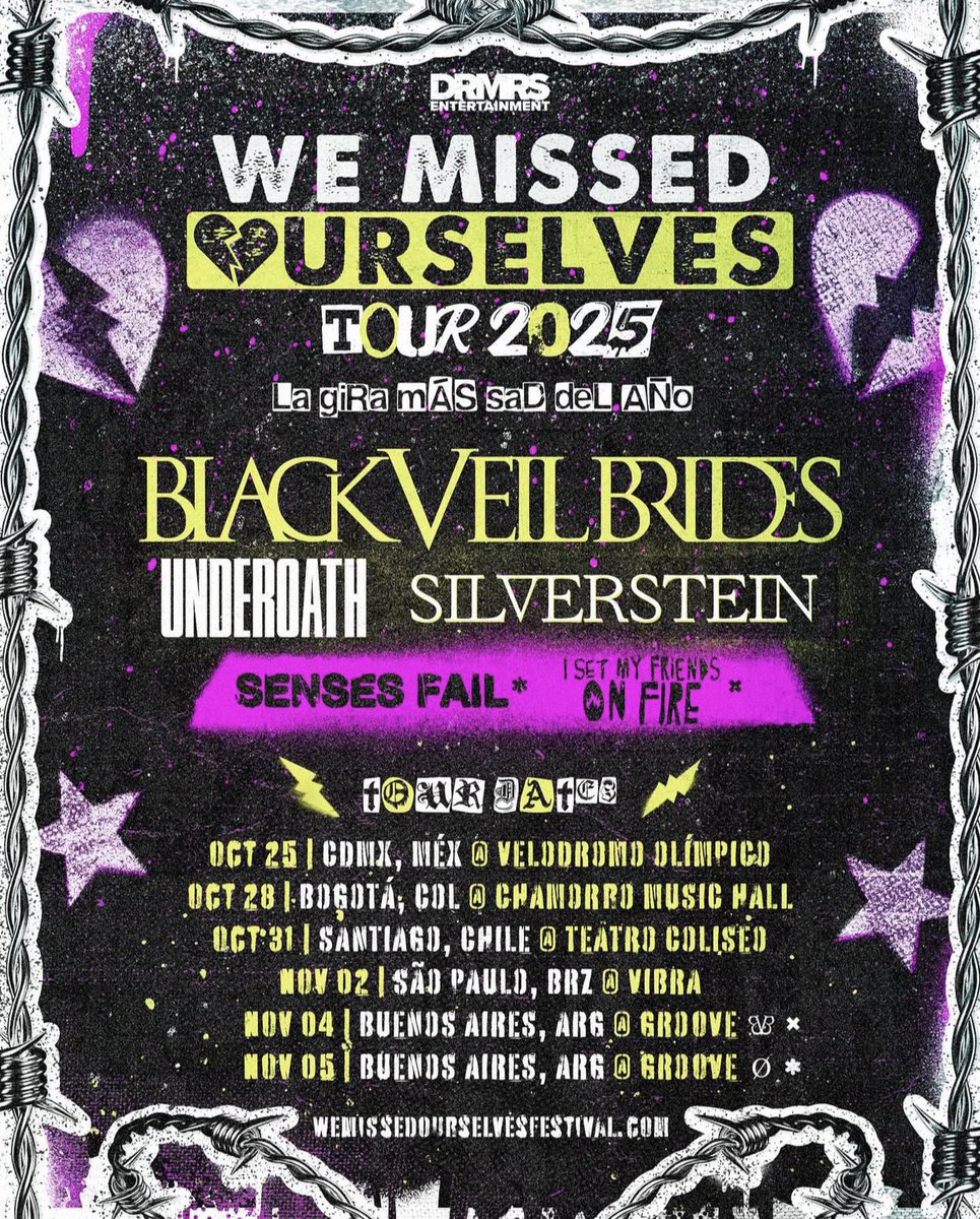BlackVeilBrazil's tweet photo. π¨π¨π¨ VAI TER BVB NO BRASIL DE NOVO SIM!!
JΓ‘ comprei meu ingresso, quem mais vai?? ACORDA ARMYBVB!! ππ
LINK PARA COMPRA: https://t.co/h5kz0BeHAk
#BVB #BlackVeilBrides #ARMYBVB @blackveilbrides https://t.co/mhtKqUKFgg