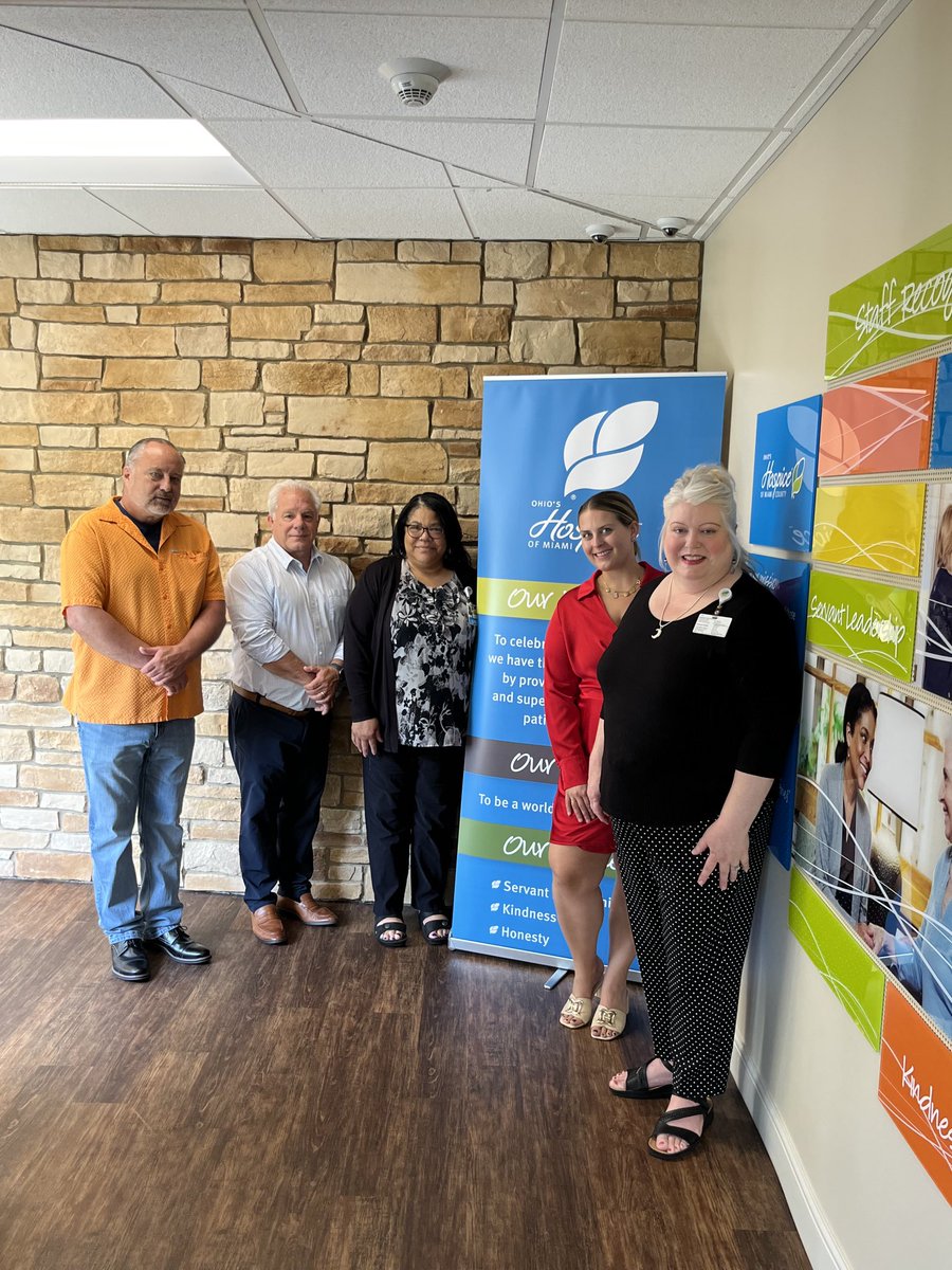 PhilPlummerOH40's tweet image. Great tour today at Ohio Hospice of Miami County.(Troy) Tremendous organization staffed with passionate people. Thanks for your hard work and service.