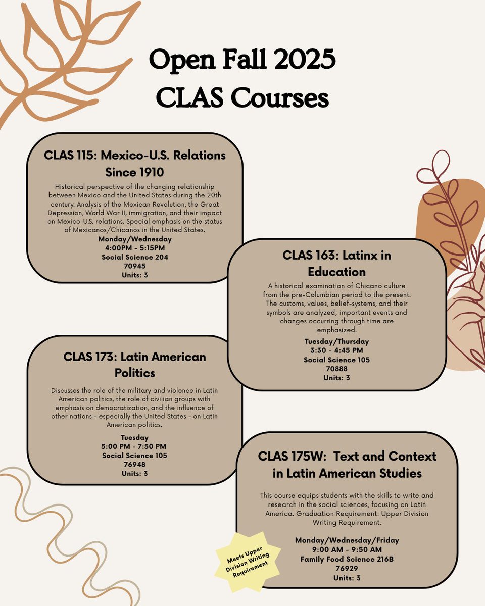 Fresno State Dept of CLAS tweet media