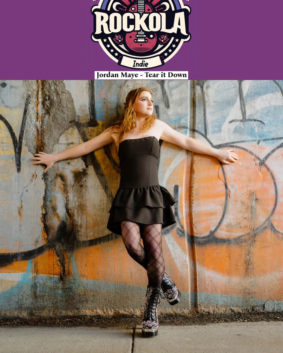 Rockola Indie features new Jordan Maye single "Tear it Down" (produced by Eric Breiner of Peach Music), writing: "Feel the catharsis with 'Tear it Down' ...an injection of pure emotion and release... a powerful anthem."

rockolaindie.com/2025/06/jordan…