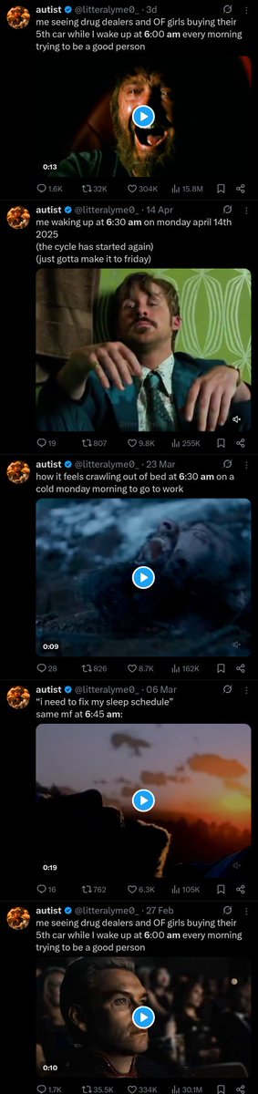 We get it man you get up at 6 am.