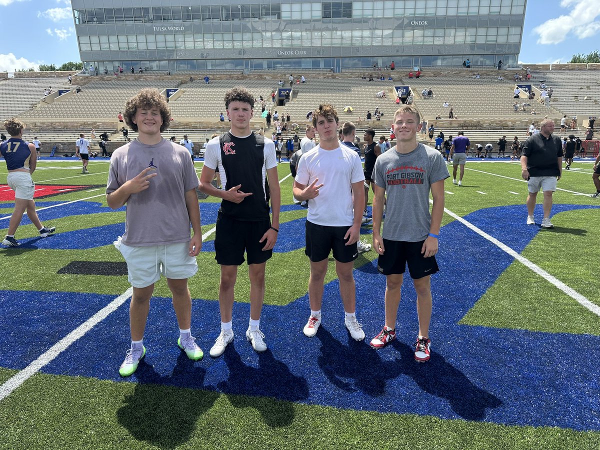 My guys at TU camp