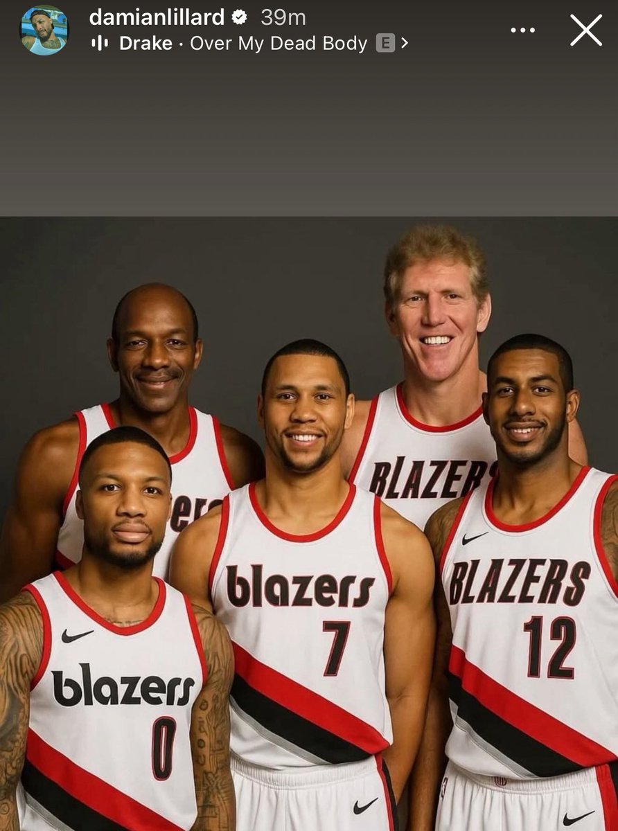 Dame posted this on his IG story..🤣❤️