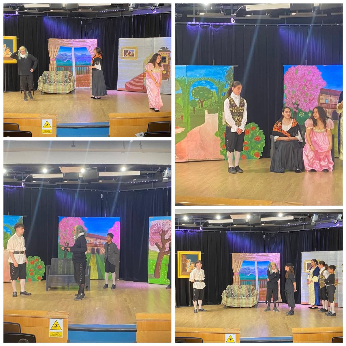 Nuestro grupo de teatro en español ha representado este año “El Avaro” de Molière y ha vuelto a ser todo un éxito! Enhorabuena a los actores y a su profesora, Margarita!!