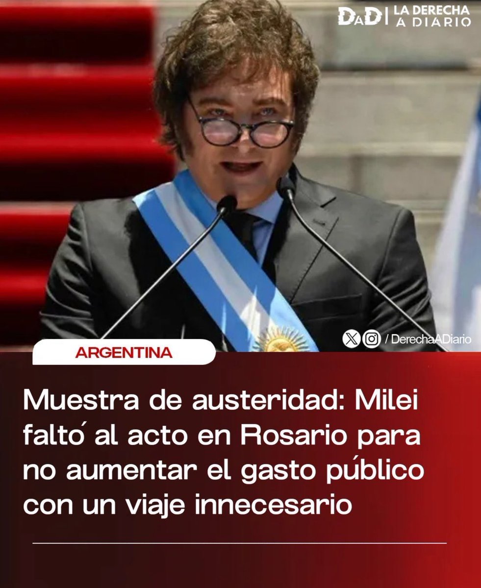 Realizo 21 viajes al exterior en 17 meses para recibir premios truchos y viajes de placer y dice q un viaje a rosario es por austeridad
No tiene cara el coso Neron.
Se nos ríe en la cara