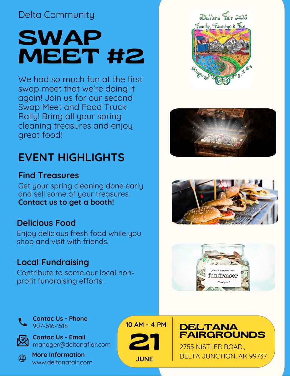 repealnowak's tweet image. 😎Delta Junction! The petitions are coming, the petitions are coming! We&apos;ll be at the swap meet Sat. 6/21 from 10am to 4pm at the fairgrounds! Come ✍️the petition to #RepealRankedChoiceVoting in Alaska!  #StopRCV