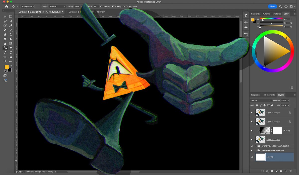 ThymeForBasil's tweet image. HE’S GETTING OUT??!??

#GravityFalls #BillCipher