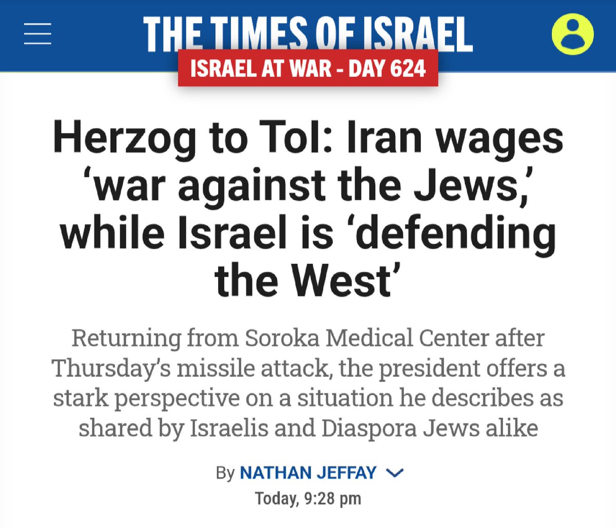 Theodore Herzl, 1896: the Jewish State should be "an outpost of civilization as opposed to barbarism"

Israeli Foreign Minister Ehud Barak, 1996: Israel is a "villa in the jungle"

Israeli president Isaac Herzog, 2025: "We’re actually defending the West. We’re defending Europe.”