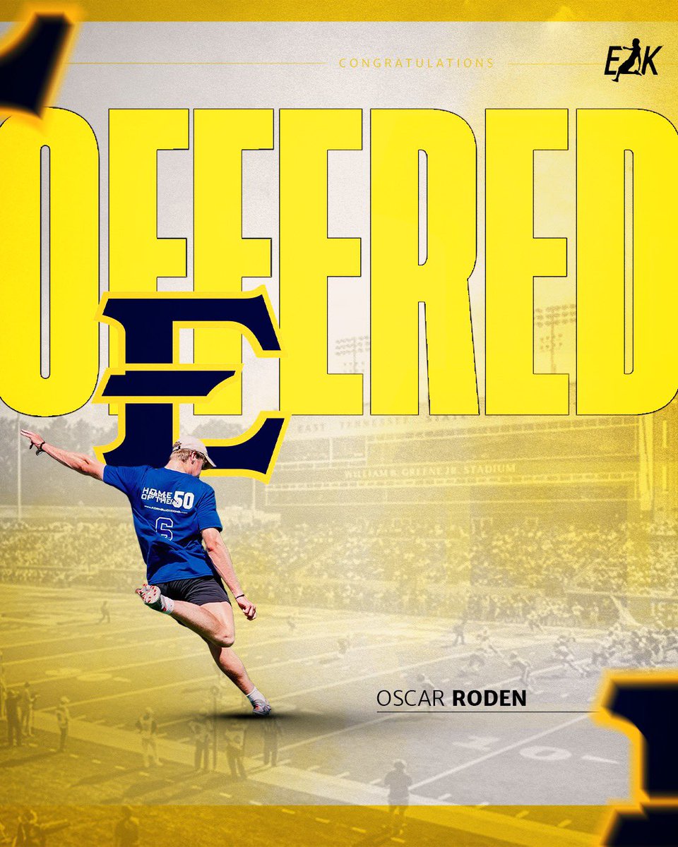 🚨Offer Alert🚨

Congratulations <a href="/OscarRoden6/">Oscar Roden</a> on your DI offer to <a href="/ETSUFootball/">ETSU Football</a>‼️