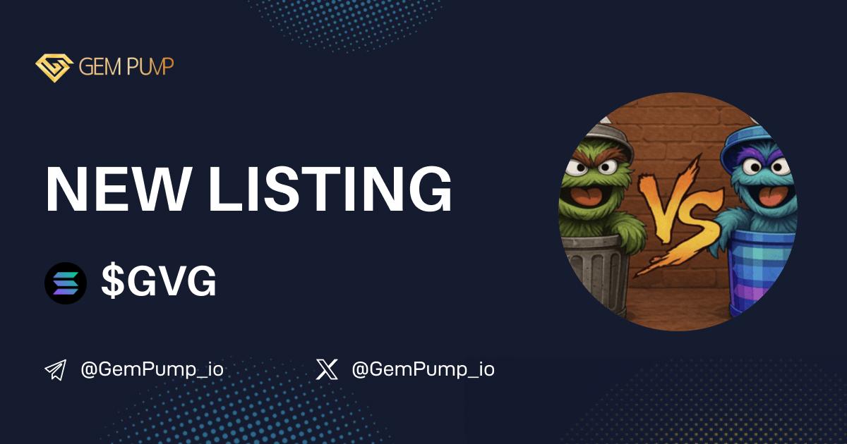 Gempump_io's tweet image. 👏 #GVG listed on GemPump.io 🤝 @GemPump_io

📄 CA:8Rn86pEW85sSY31dYuaviHNR4hZxutvUinzbfLjUpump
 ✖️ X：x.com/lex_node/statu…

💎 GemPump：gempump.io/token/7vzk290z
#  gempump #memecoin #100xgem