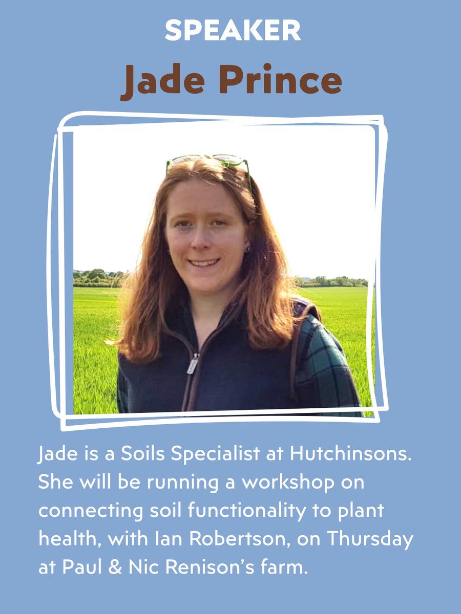 CarbonCallFarm's tweet image. 🔊Meet some more of the excellent speakers you can see next week:
Just a selection of the lineup of almost 40 speakers, half of which are women this year.
See the full programme and get your ticket here: carboncalling.farm
#regenag #carboncalling25 #farming