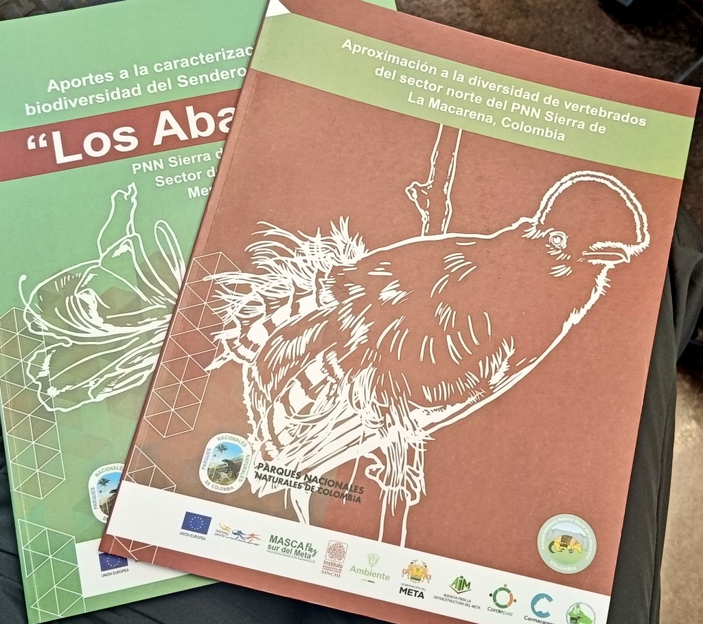 InstitutoSINCHI's tweet photo. También, entregamos hoy a @ParquesColombia otros documentos de valor científico en el marco del programa #MASCAPaz sobre
▶️ La aproximación a la diversidad de vertebrados del sector norte del PNN Sierra de La Macarena y
▶️ Los aportes a la caracterización de la biodiversidad del Sendero Ecoturístico "Los Abarcos" PNN Sierra de La Macarena, Sector de Morro Bello, Mesetas, Meta.
🌿 Ciencia, y conservación, aliadas por la Amazonia.
#InstitutoSINCHI #AmazoniaColombiana #Biodiversidad #Florística #ParquesNacionales #ConocimientoParaConservar
@UEenColombia @GBertrand_UE @GobMeta