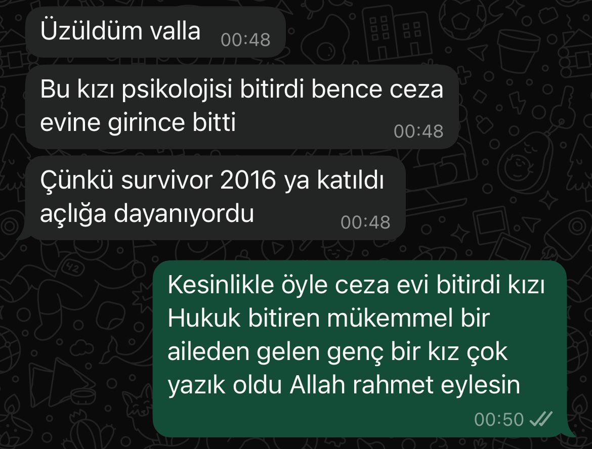 Ne denilebilir ki rabbim ailesine sabır versin mekanı cennet olsun  #NihalCandan