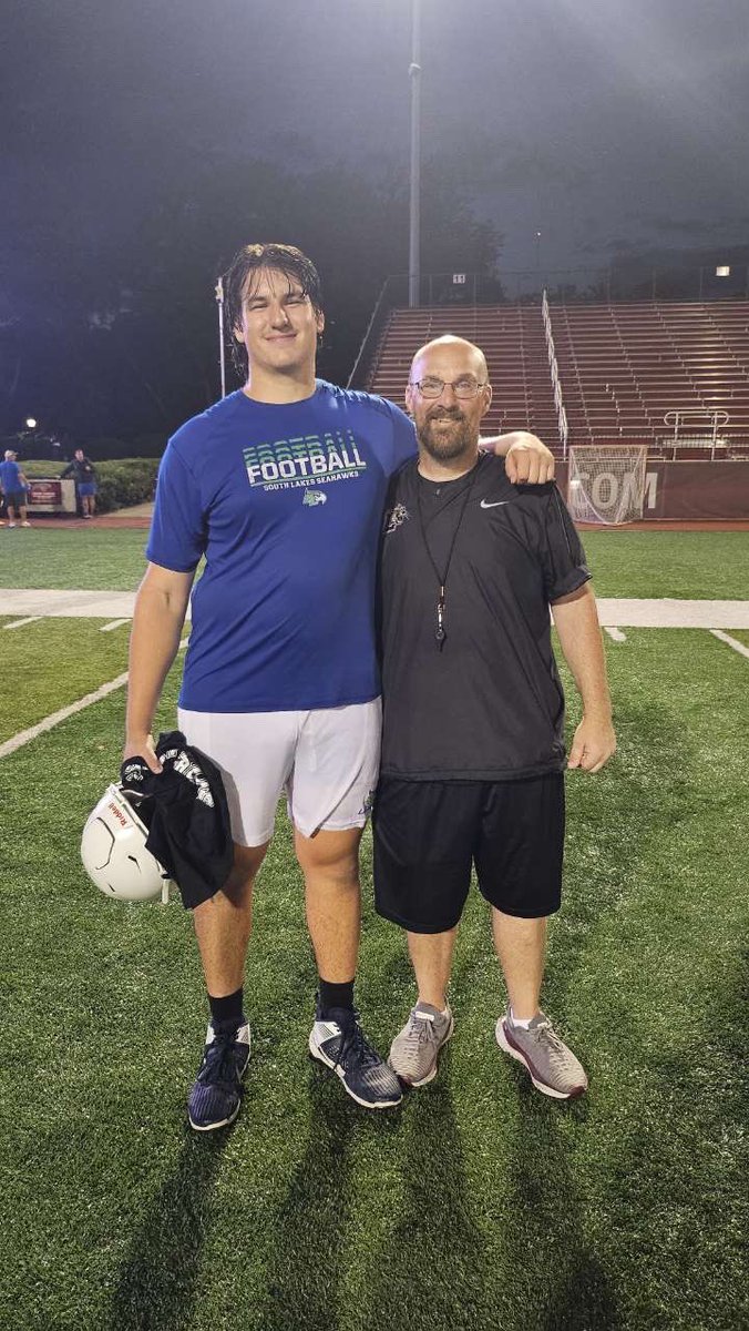 MiloWilkins_'s tweet image. Had a fantastic time competing at @LafColFootball last night! Thanks to @CoachKBaumann for coaching me up! Loved the program and can’t wait to be back! 
@SouthLakes_fb @CoachSejour @CoachHescock