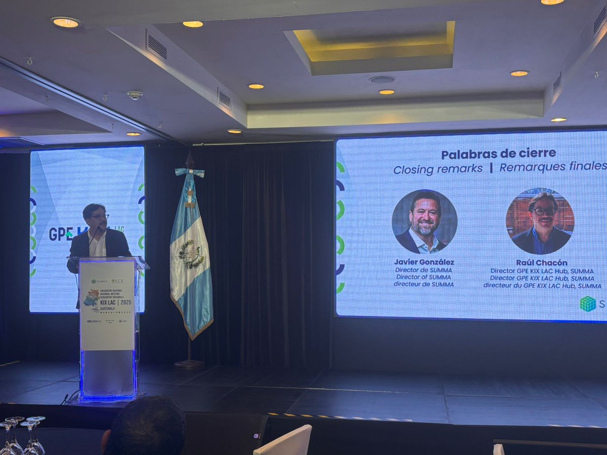 SUMMA (@summa_edu) on Twitter photo 📣 "Necesitamos seguir colaborando al interior de los países, necesitamos que la sociedad civil, las universidades y los sindicatos estén en la mesa de discusión con los gobiernos para acordar agendas concretas".
Raúl Chacón - <a href="/KixLac/">KIX LAC Hub América Latina y el Caribe</a>
#EncuentroRegionalKIX2025 📣 "Necesitamos seguir colaborando al interior de los países, necesitamos que la sociedad civil, las universidades y los sindicatos estén en la mesa de discusión con los gobiernos para acordar agendas concretas".
Raúl Chacón - <a href="/KixLac/">KIX LAC Hub América Latina y el Caribe</a>
#EncuentroRegionalKIX2025
