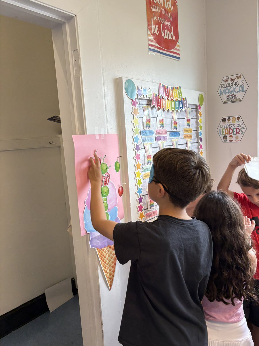 End of the year ice cream party! 🍦🍨☀️