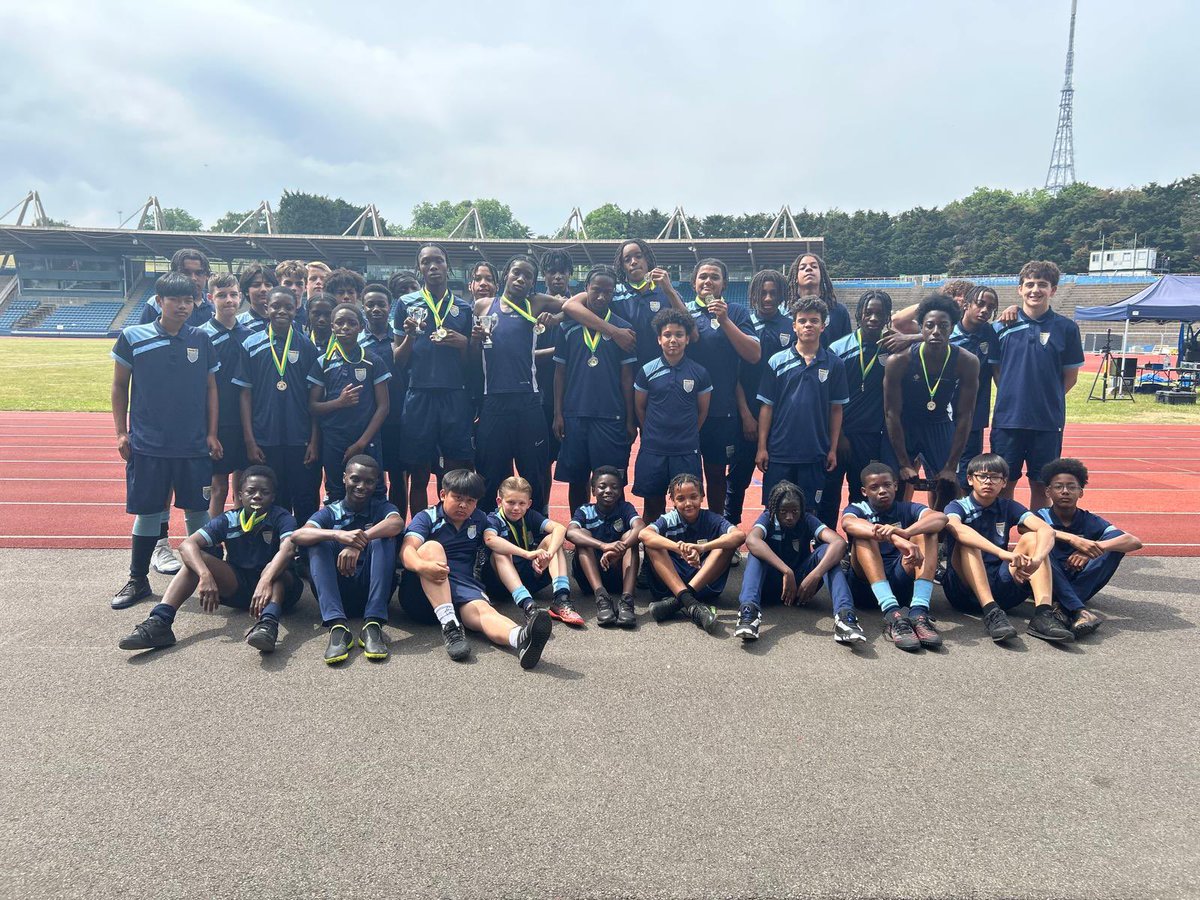 Harris Merton PE (@harrismertonpe) on Twitter photo 🏆South Quadrant Federation Boys and Girls Athletics Champions🏆
What an incredible achievement from all of our athletes. Their hardwork, determination and team spirit truly paid off. Good luck to those who will go onto represent Merton at the <a href="/HarrisFed/">Harris Federation</a> Athletics Final 🙌🏼🍀🎽 🏆South Quadrant Federation Boys and Girls Athletics Champions🏆
What an incredible achievement from all of our athletes. Their hardwork, determination and team spirit truly paid off. Good luck to those who will go onto represent Merton at the <a href="/HarrisFed/">Harris Federation</a> Athletics Final 🙌🏼🍀🎽