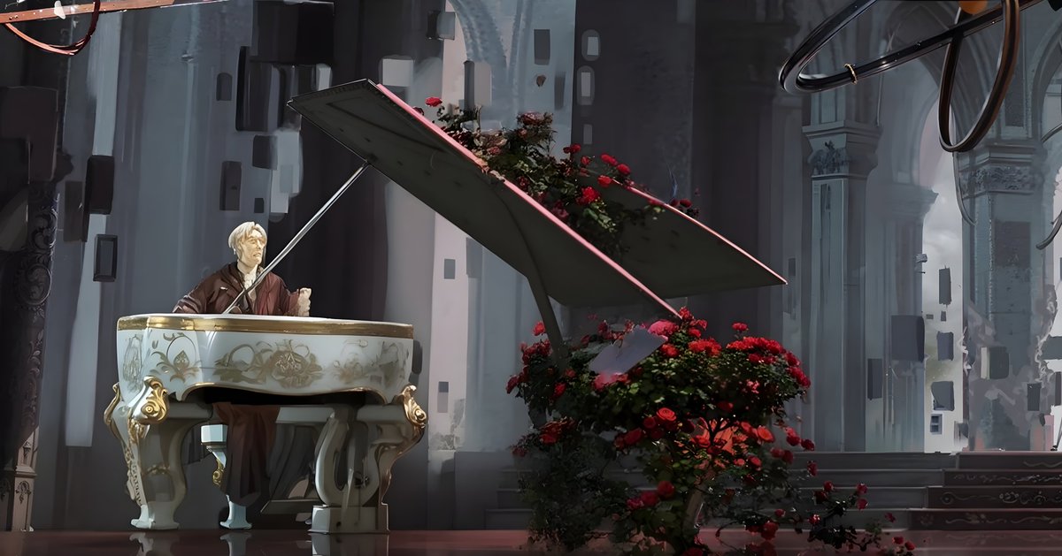 Old Neil loves playing the piano 🤍