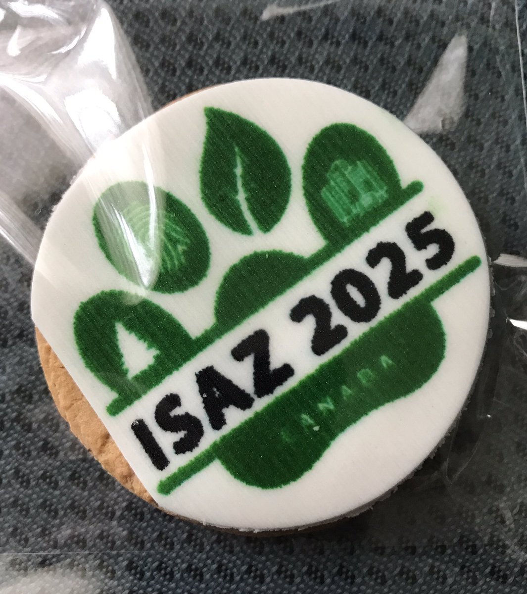Tempesta2014's tweet image. Conference cookie!! ISAZ2025