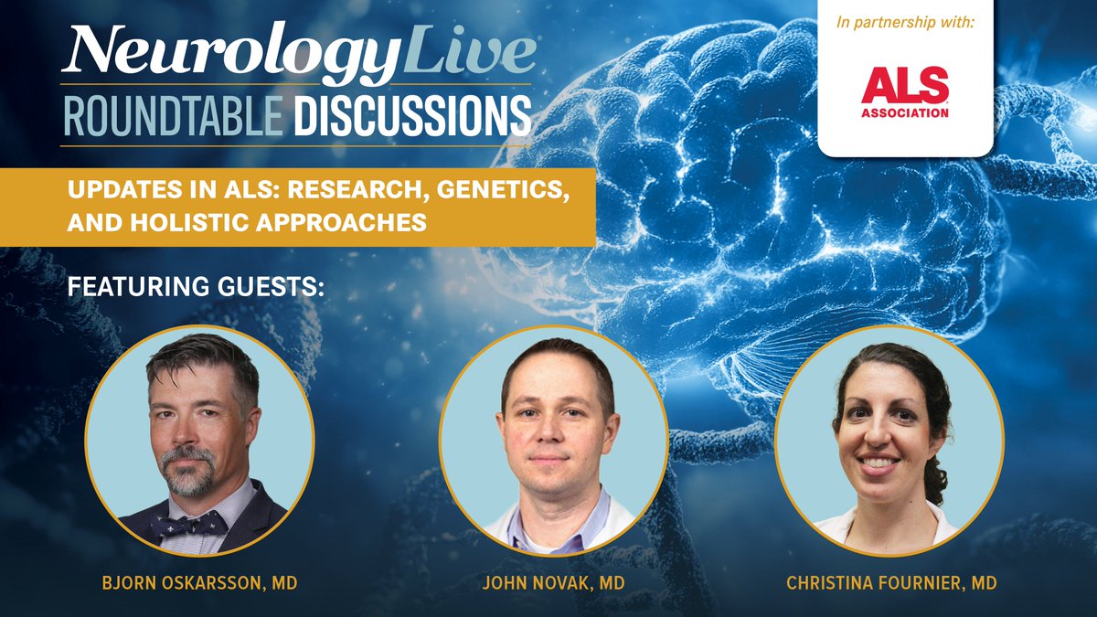 NeurologyLive® (@neurology_live) on Twitter photo 🚨New Content! We just launched our latest roundtable discussion on updates in #ALS research and therapeutics with clinical experts in the field in partnership with <a href="/alsassociation/">The ALS Association</a>. Check our the first episode now, with more coming soon!
👉 Watch Now: hubs.li/Q03s-MXS0 🚨New Content! We just launched our latest roundtable discussion on updates in #ALS research and therapeutics with clinical experts in the field in partnership with <a href="/alsassociation/">The ALS Association</a>. Check our the first episode now, with more coming soon!
👉 Watch Now: hubs.li/Q03s-MXS0