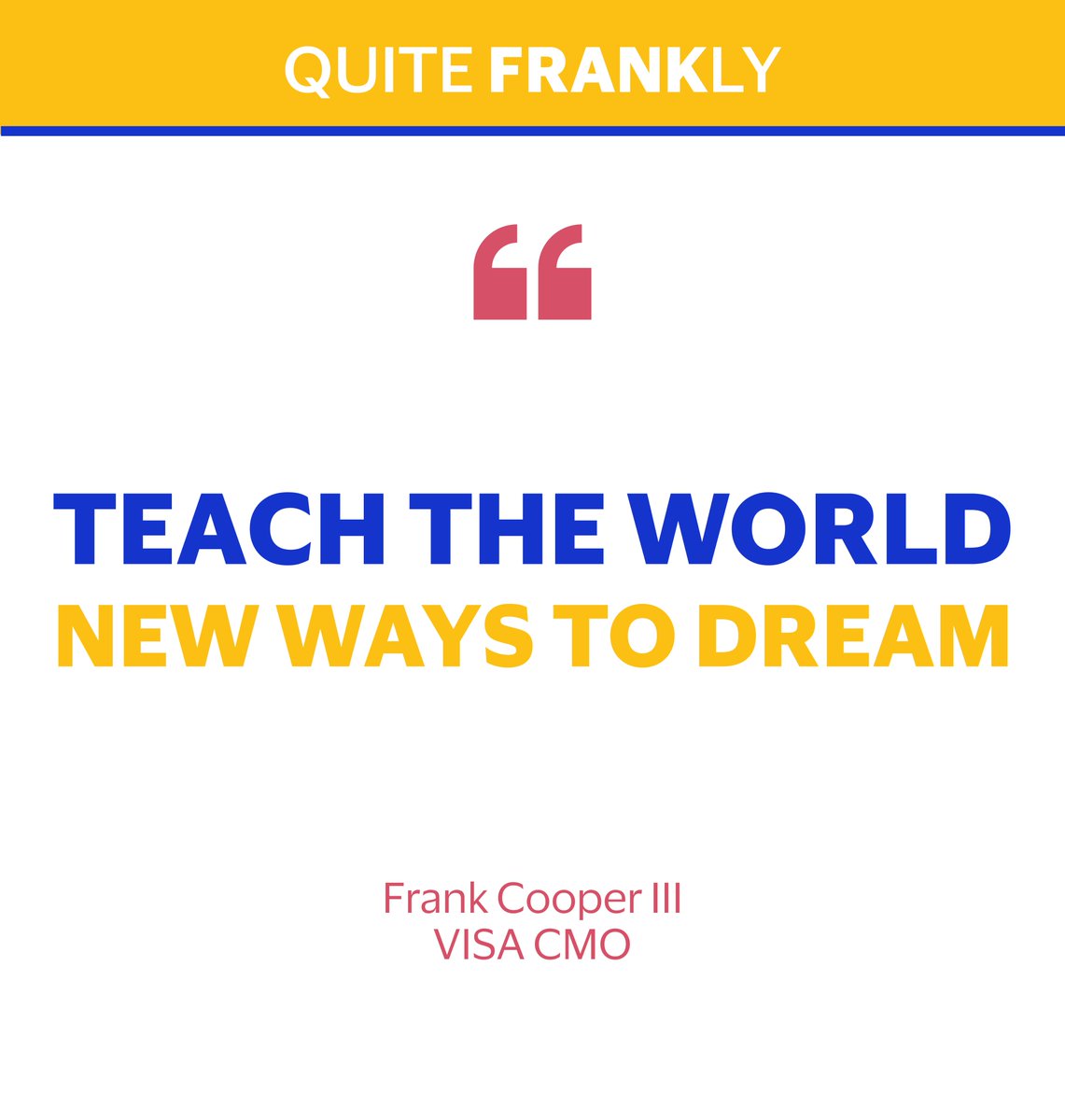 f3cooper's tweet image. This line from Sunset Boulevard, which recently won the Tony Award for Best Musical Revival, really resonated with me:
“Give the world new ways to dream. Everyone needs new ways to dream.”
What’s your favorite quote of all time from a movie or play?