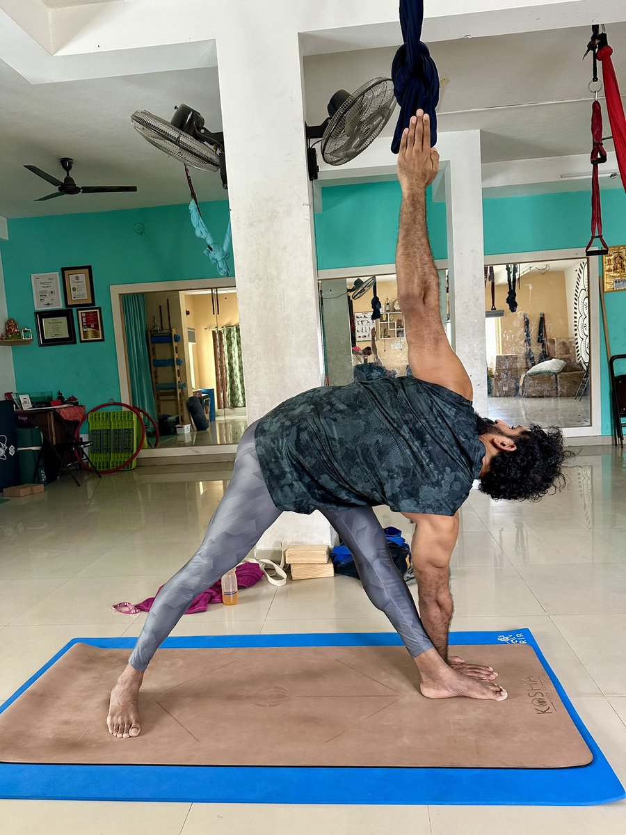 HAPPY INTERNATIONAL DAY OF YOGA 🧘 🕉️🕊️.

Yoga has helped me better my mobility, flexibility, balance and most importantly it helps me manage stress and sleep better. 
It’s never too late to start Yoga.

#internationalyogaday #yogaforhealth #yogaforlife #yogalife