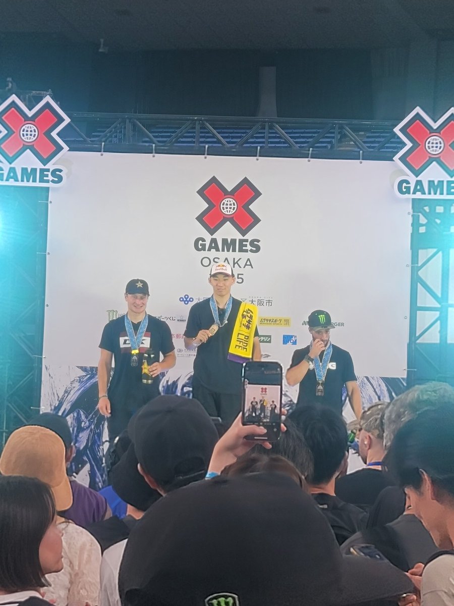 snoopy71121's tweet photo. 輪夢くんおめでとう🎊
#XGamesOsaka2025
#中村輪夢 https://t.co/Kz4im8KXMI