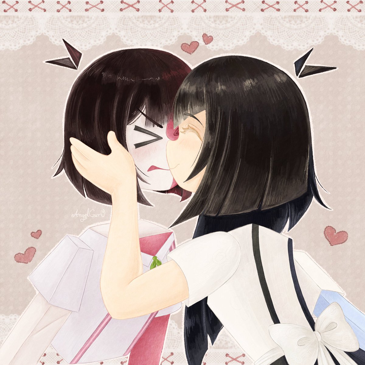 Kiss kiss ><

#enasquared #enadreambbq #EnaJoelg