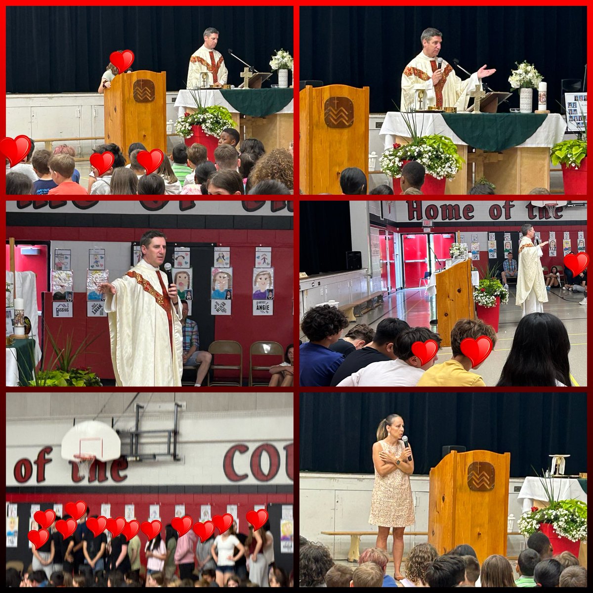 Yesterday we celebrated our final Mass of the school year, bringing together our school community and honoring our graduates. Heartfelt thanks to Father Ed for guiding us in such a meaningful liturgy.