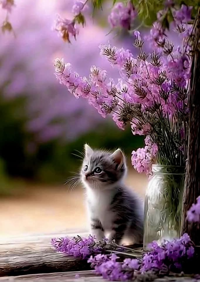 Have a fantastic day. 💜 🐾 💜

Enjoy your Caturday 😻😽😻