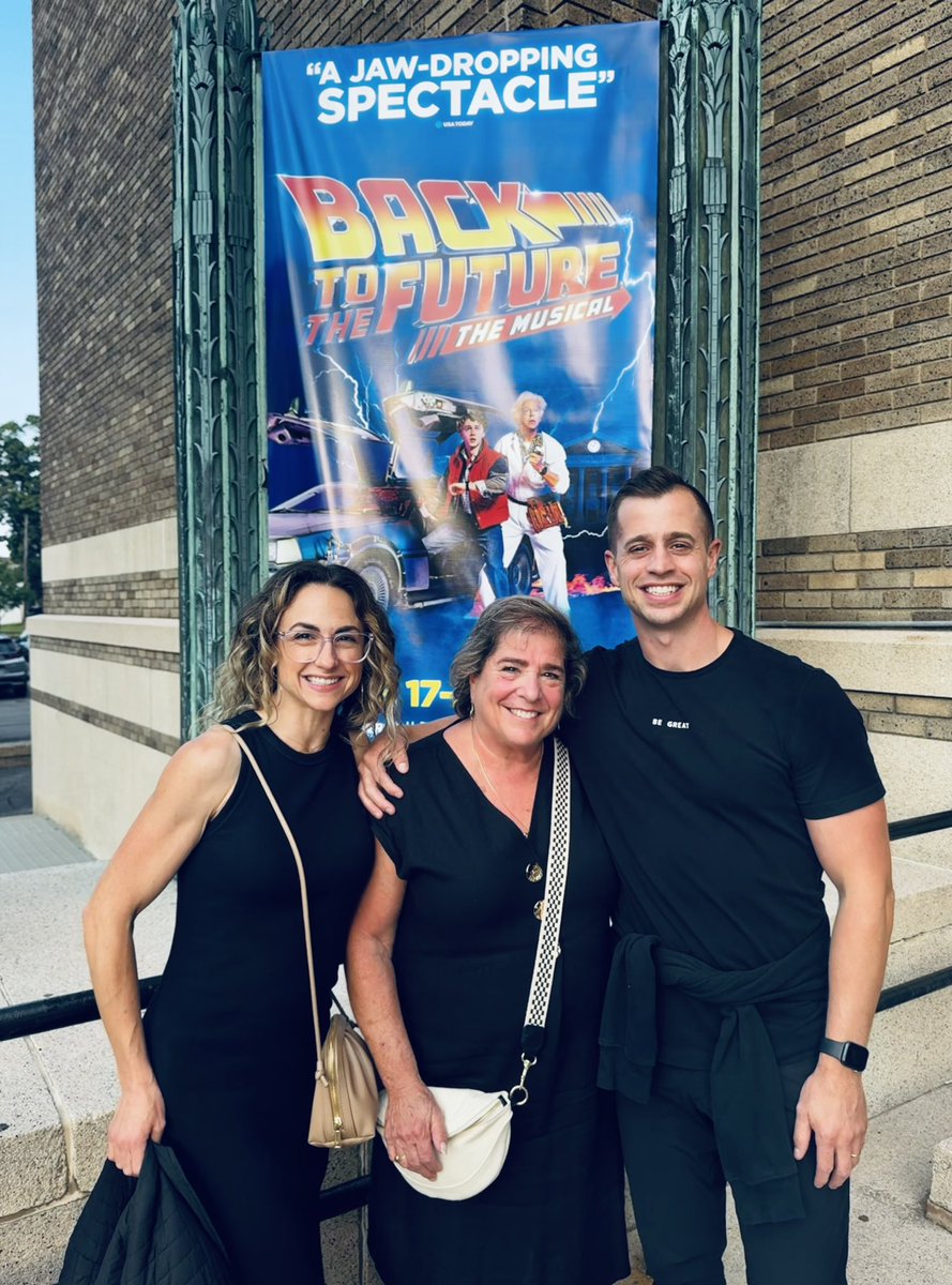Dinner and a show with my wife and mom ❤️