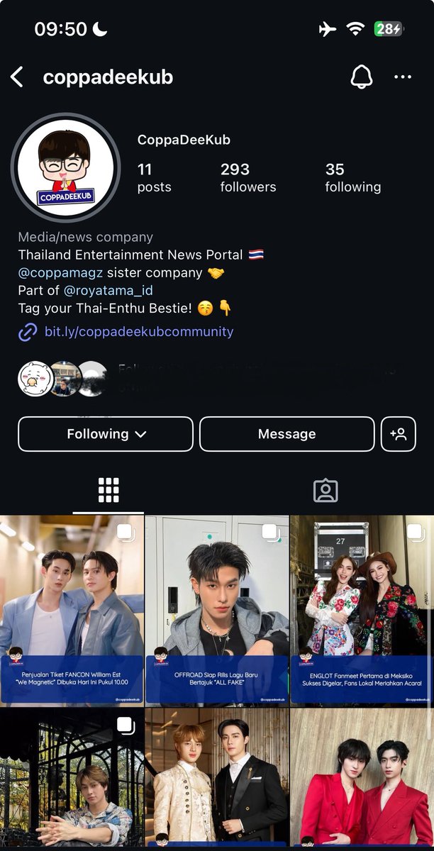 pecintabl_'s tweet image. Ini kopameg punya akun buat update perthailandan? Coppadeekub