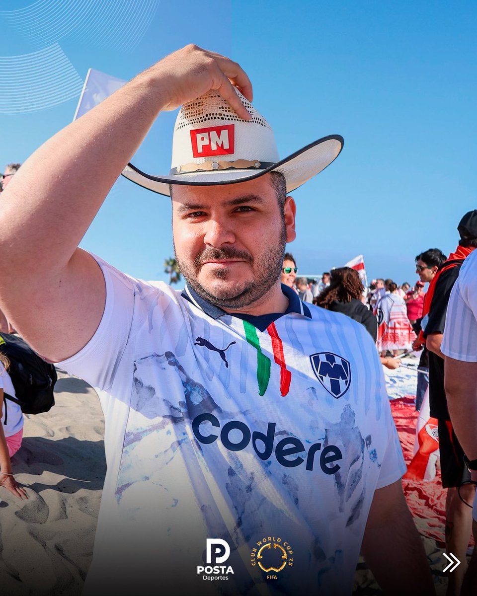 POSTADeportes's tweet photo. ¡UNA FIESTA TOTAL! 😎

Así se vivió la previa de aficionados del River Plate previo al duelo de mañana ante Rayados ‼️💥

📸: @Norapamelaaa 

#FIFACWC #FIFAClubWorldCup2025 https://t.co/MXmHirFjVC