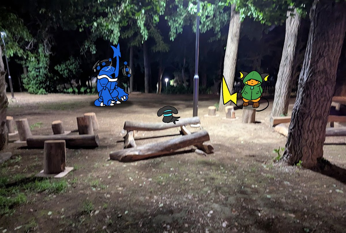pokedama's tweet photo. どこでもぽけだま https://t.co/VcHQwrmwwk