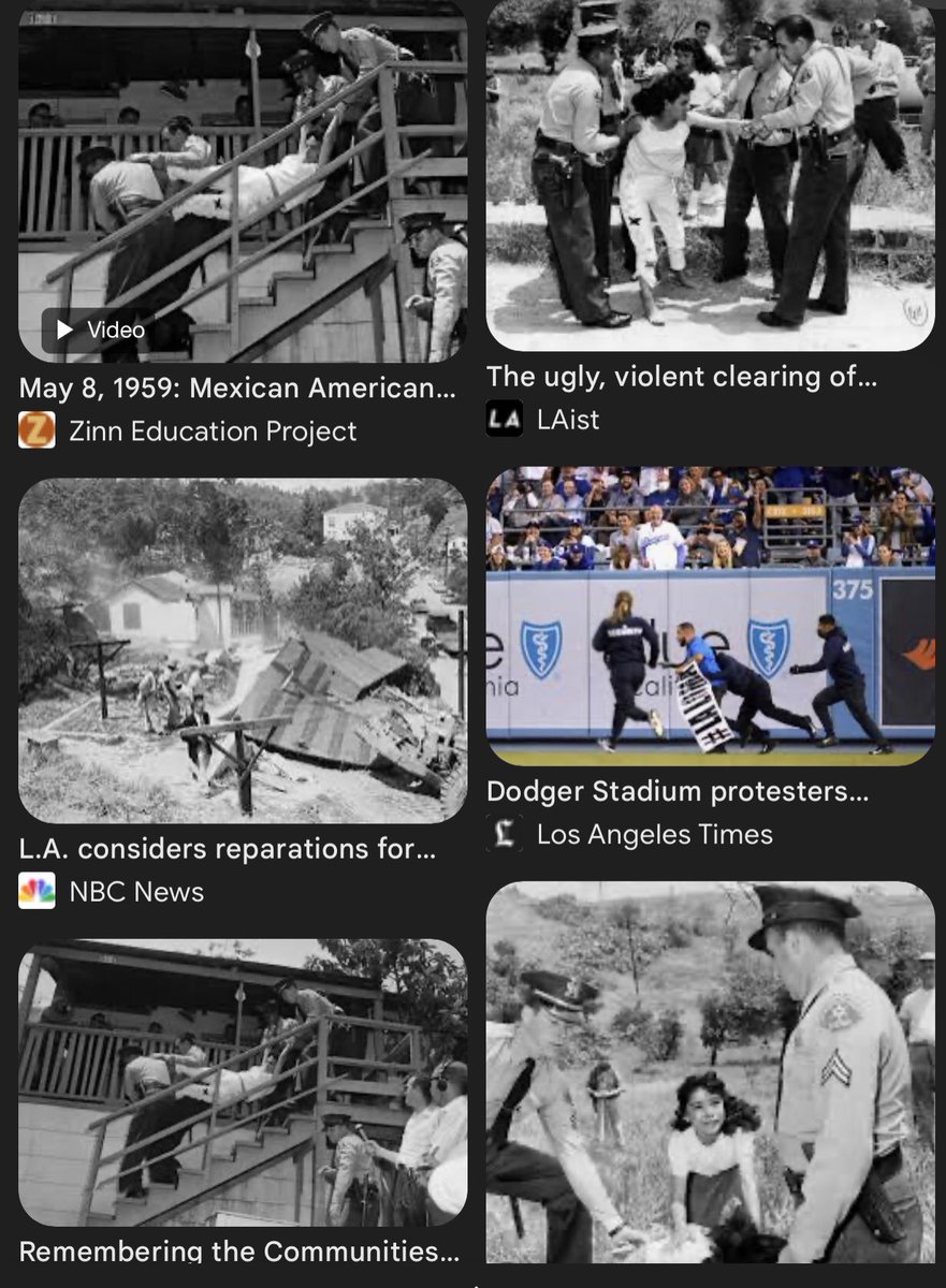 JCmartinz's tweet photo. @LosDodgers @jeronimocamber2 Es lo menos que pueden hacer , para construir el Dodger Stadium, la comunidad Hispana - Mexico americana fue desalojada a la fuerza en los 50’s . https://t.co/DM2z88B5AA