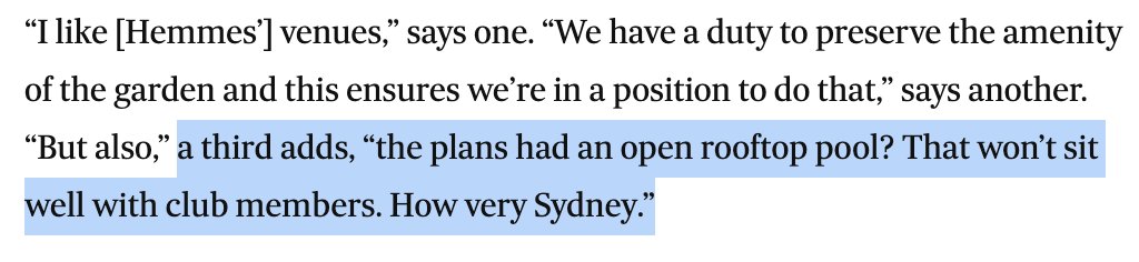My favourite line in <a href="/myriamrobin/">Myriam Robin</a>'s excellent story today on Rich Lister <a href="/justinhemmes/">Justin Hemmes</a>' foray into Melbourne and having to deal with the Victorian capital's establishment. afr.com/life-and-luxur…