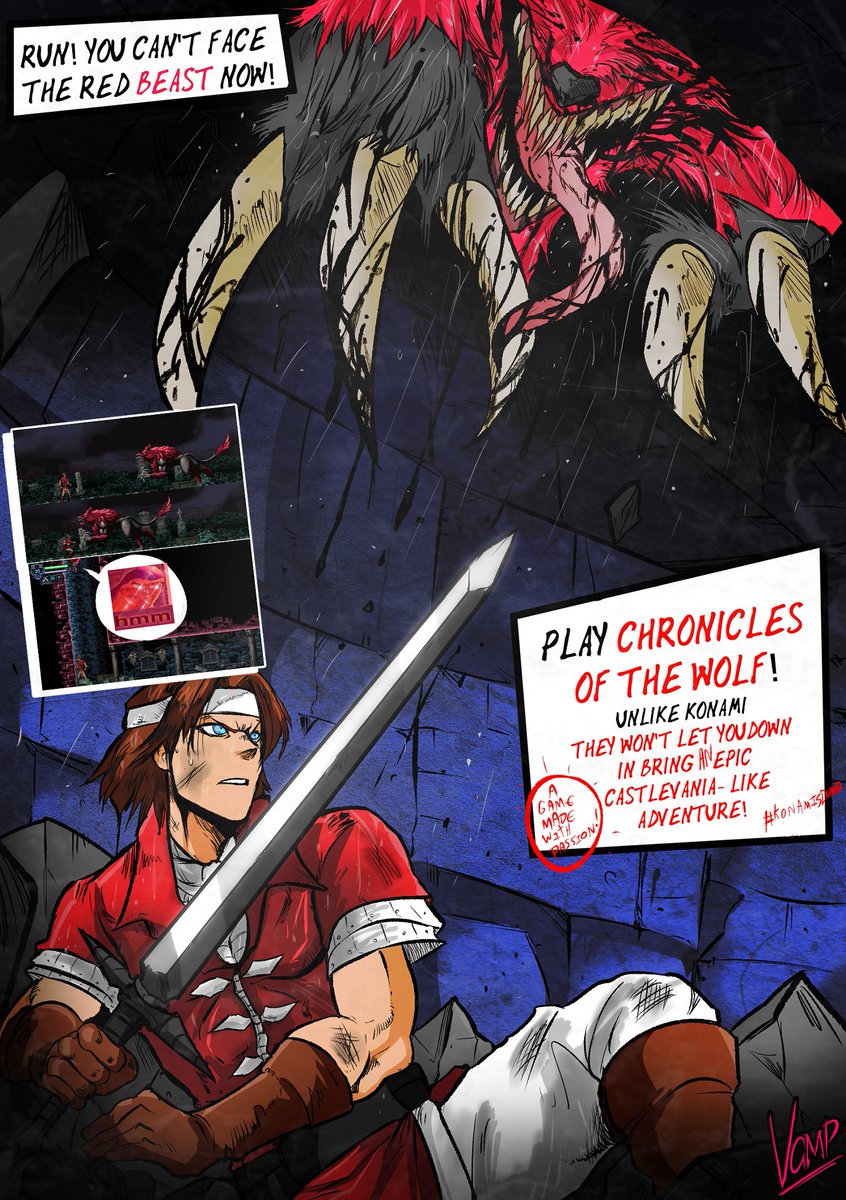 Chronicles of the Wolf fanart! \o/

#ChroniclesoftheWolf #Mig #Metroidvania