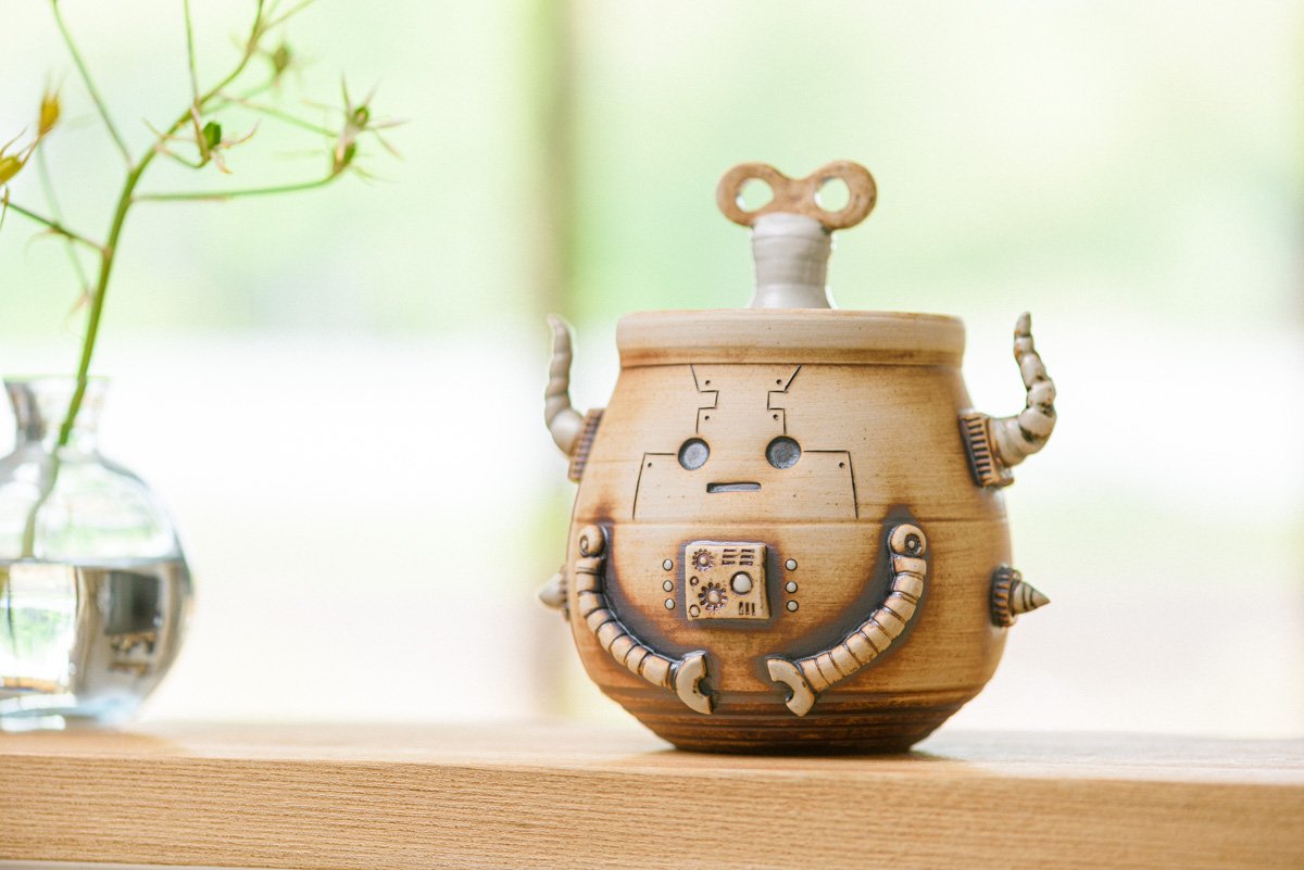 ロボット 陶器 2025年春の陶器市はこちらの20体です🤖 1家族様1体までの個数制限を