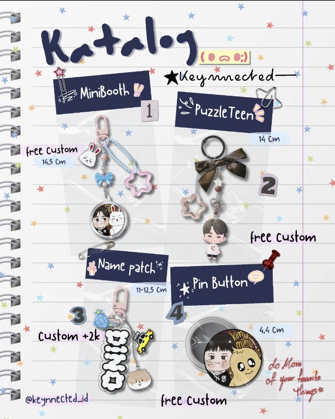 cutestfess's tweet photo. Hai cuties! 🎀
[keynnected_id] lagi open PO beberapa keychain gemacc dan pin nih¡! 
bisa custom suka sukaa dan gratis lohh❗
if u interested💡, drop ur 🌀💬 yapp https://t.co/Wm79dJWbmv