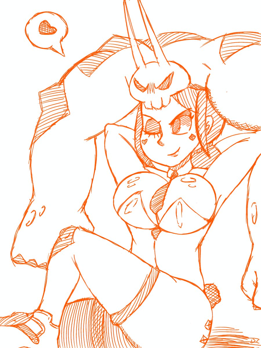 demon_rocket2's tweet image. 💎Cerebella💎
#skullgirlsfanart 
#Skullgirls
