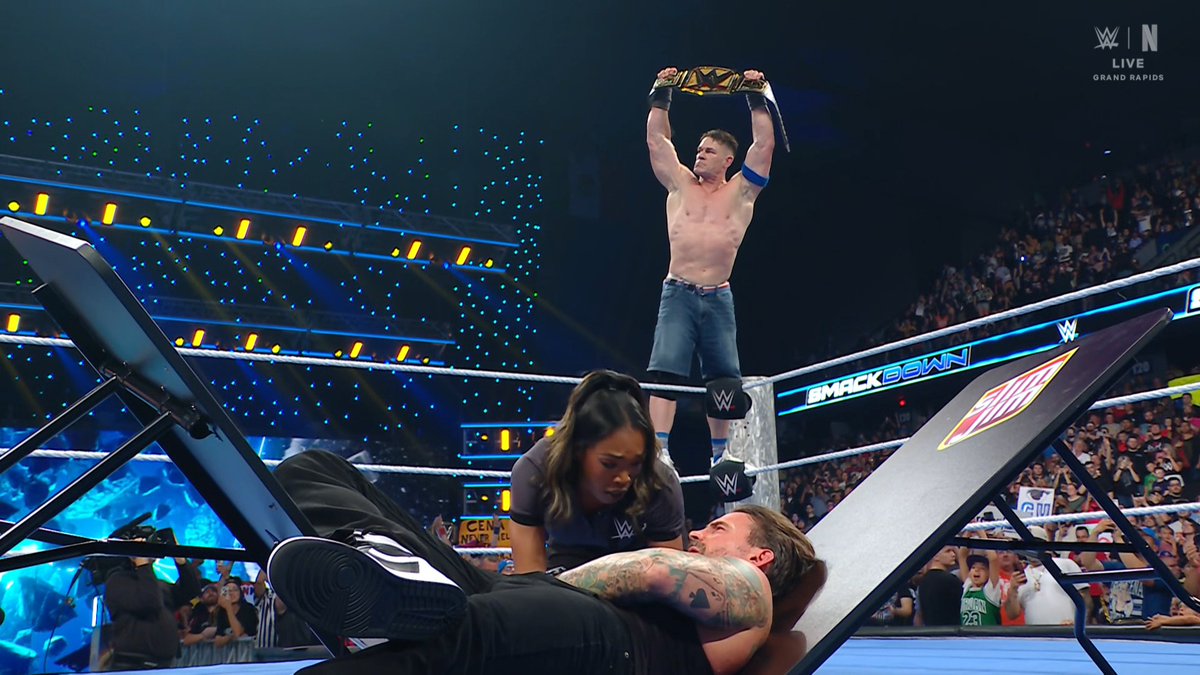 This will go down as one of the GREATEST promos in professional wrestling history.

Just one word... CINEMA.

THIS IS THE HEEL CENA WE WANT 🔥

#SmackDown