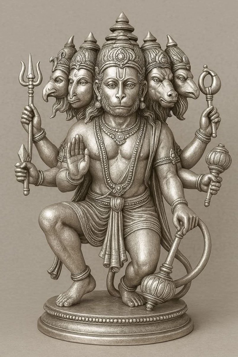 पंचमुखी हनुमान जी के अद्भुत व आलौकिक दर्शन । जो कोई राम राम लिख दर्शन पावे निश्चित फल पावे ।#ॐ_हं_हनुमंते_नमः