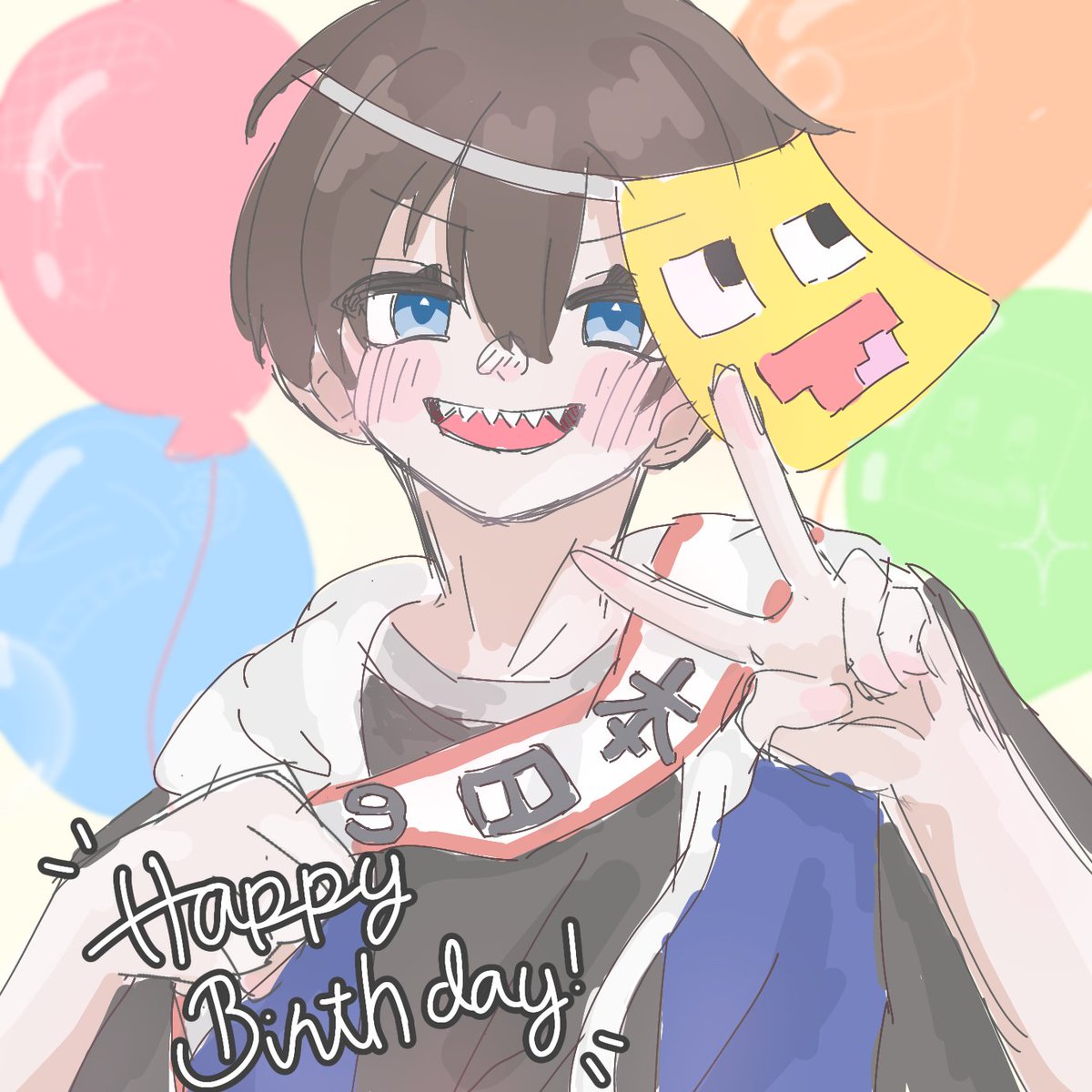 2nslxv's tweet photo. めっちゃ遅くなっちゃったけど、お誕生日おめでとうございます🎉‼️
 #koutanアート https://t.co/wp0DkrqBvl